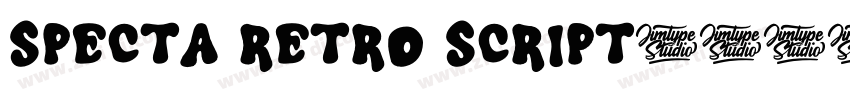 Specta Retro Script字体转换